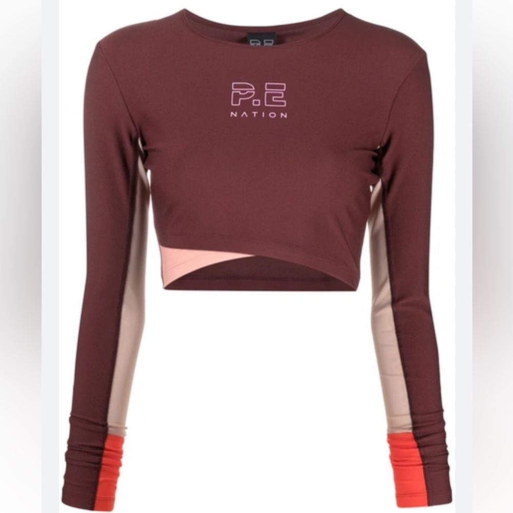 P.E Nation Point forward long sleeve top